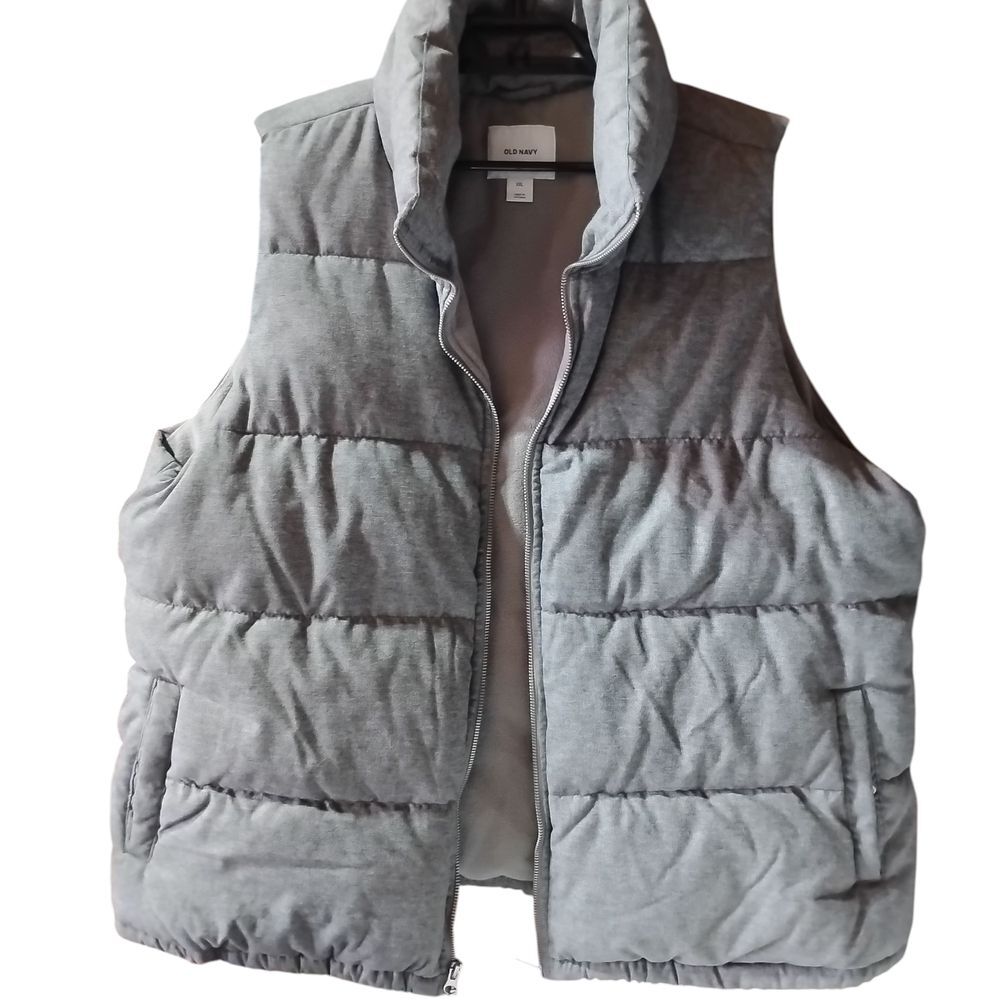 Old Navy Gray Women's Vest XXL